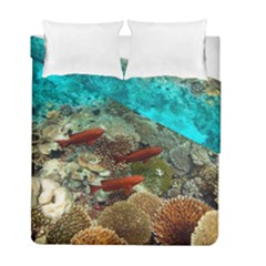 CORAL GARDEN 1 Duvet Cover Double Side (Full/ Double Size)