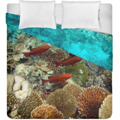 Coral Garden 1 Duvet Cover Double Side (king Size) by trendistuff