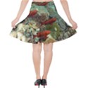 CORAL GARDEN 1 Velvet High Waist Skirt View2
