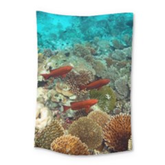 CORAL GARDEN 1 Small Tapestry