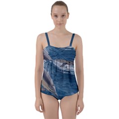 Dolphin 4 Twist Front Tankini Set