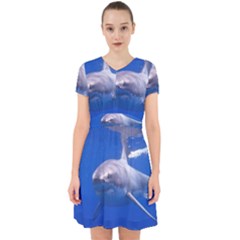 Great White Shark 4 Adorable In Chiffon Dress by trendistuff