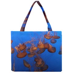 Jellyfish Aquarium Mini Tote Bag by trendistuff