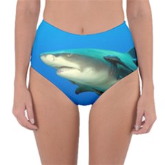 Lemon Shark Reversible High-waist Bikini Bottoms by trendistuff