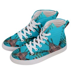 Lionfish 2 Men s Hi-top Skate Sneakers by trendistuff