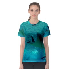 MANTA RAY 1 Women s Sport Mesh Tee