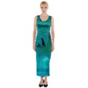MANTA RAY 1 Fitted Maxi Dress View1