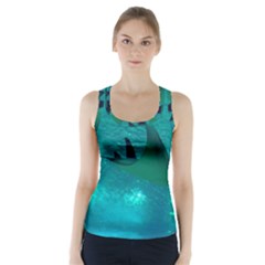 Manta Ray 1 Racer Back Sports Top by trendistuff