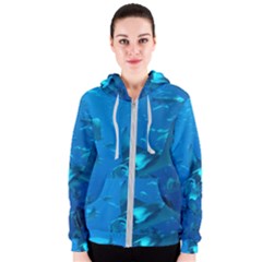 Manta Ray 2 Women s Zipper Hoodie by trendistuff