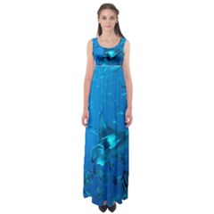 Manta Ray 2 Empire Waist Maxi Dress by trendistuff