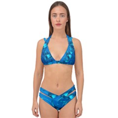 Manta Ray 2 Double Strap Halter Bikini Set by trendistuff