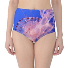 Purple Jellyfish High-waist Bikini Bottoms by trendistuff