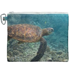 Sea Turtle 3 Canvas Cosmetic Bag (xxxl)