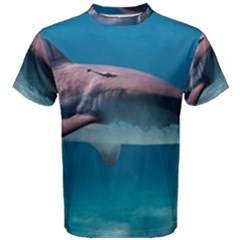 Tiger Shark 1 Men s Cotton Tee by trendistuff