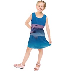 Tiger Shark 1 Kids  Tunic Dress by trendistuff