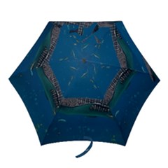 Whale Shark 1 Mini Folding Umbrellas by trendistuff