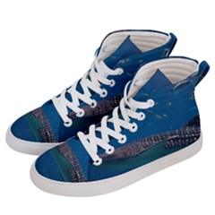 Whale Shark 1 Men s Hi-top Skate Sneakers by trendistuff