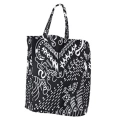 Chicken Hawk Invert Giant Grocery Zipper Tote by MRTACPANS