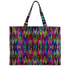 Colorful-7 Zipper Mini Tote Bag by ArtworkByPatrick