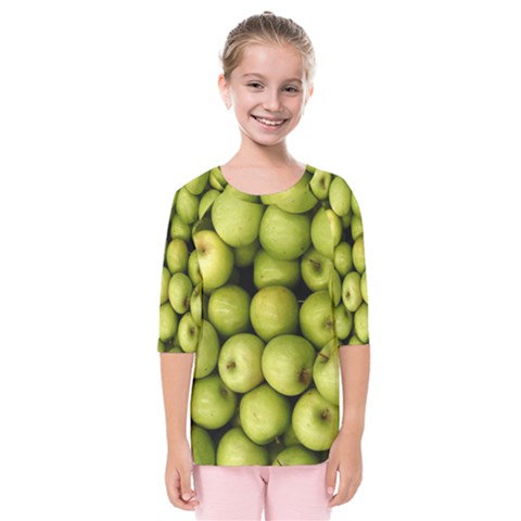 Apples 3 Kids  Quarter Sleeve Raglan Tee by trendistuff