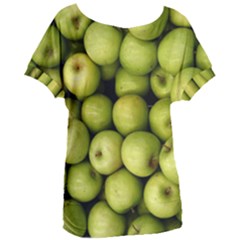 Apples 3 Women s Oversized Tee by trendistuff