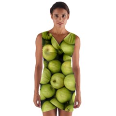 Apples 3 Wrap Front Bodycon Dress by trendistuff
