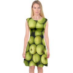 Apples 3 Capsleeve Midi Dress by trendistuff