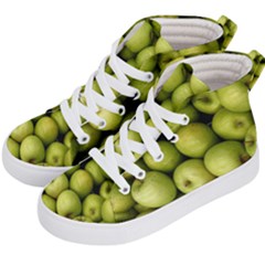 Apples 3 Kid s Hi-top Skate Sneakers by trendistuff