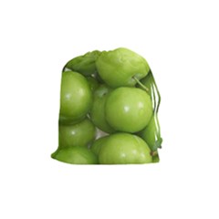 Apples 4 Drawstring Pouches (medium)  by trendistuff