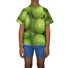 Apples 4 Kids  Short Sleeve Swimwear by trendistuff