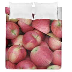 Apples 5 Duvet Cover Double Side (queen Size) by trendistuff