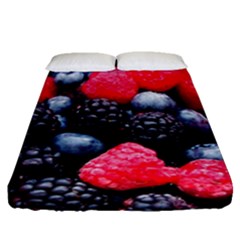 Berries 2 Fitted Sheet (queen Size) by trendistuff