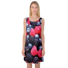 Berries 2 Sleeveless Satin Nightdress by trendistuff