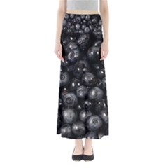 Blueberries 1 Full Length Maxi Skirt by trendistuff