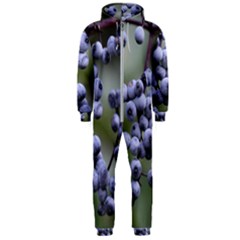 Blueberries 2 Hooded Jumpsuit (men)  by trendistuff