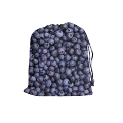 Blueberries 3 Drawstring Pouches (large)  by trendistuff
