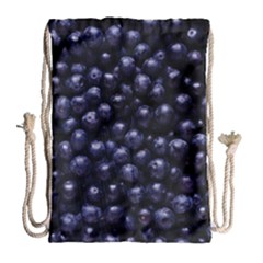 Blueberries 4 Drawstring Bag (large) by trendistuff