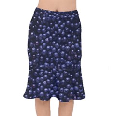 Blueberries 4 Mermaid Skirt by trendistuff