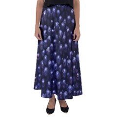 Blueberries 4 Flared Maxi Skirt by trendistuff