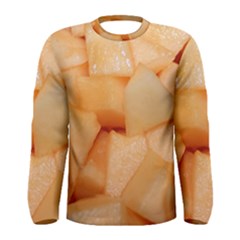 Cantaloupe Men s Long Sleeve Tee by trendistuff