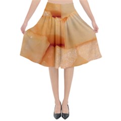 CANTALOUPE Flared Midi Skirt