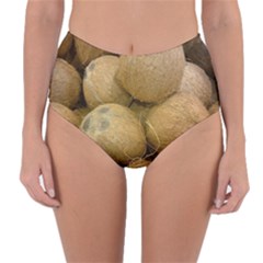 Coconuts 2 Reversible High-waist Bikini Bottoms by trendistuff