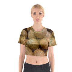 Coconuts 2 Cotton Crop Top by trendistuff