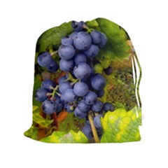 Grapes 1 Drawstring Pouches (xxl) by trendistuff