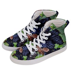 Grapes 3 Men s Hi-top Skate Sneakers by trendistuff