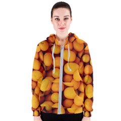 Kumquat 1 Women s Zipper Hoodie by trendistuff