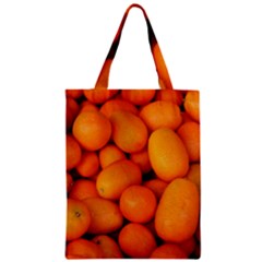 Kumquat 2 Zipper Classic Tote Bag by trendistuff