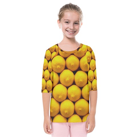 Lemons 1 Kids  Quarter Sleeve Raglan Tee by trendistuff