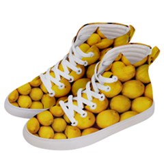 Lemons 2 Men s Hi-top Skate Sneakers by trendistuff