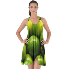 Limes 1 Show Some Back Chiffon Dress by trendistuff